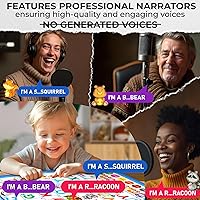 Vista 2 de QUOKKA Juguetes educativos para niños de 5 a 7 años - Tabla vertical de pared de aprendizaje ABC para niños pequeños de 3, 4 y 6 años, póster