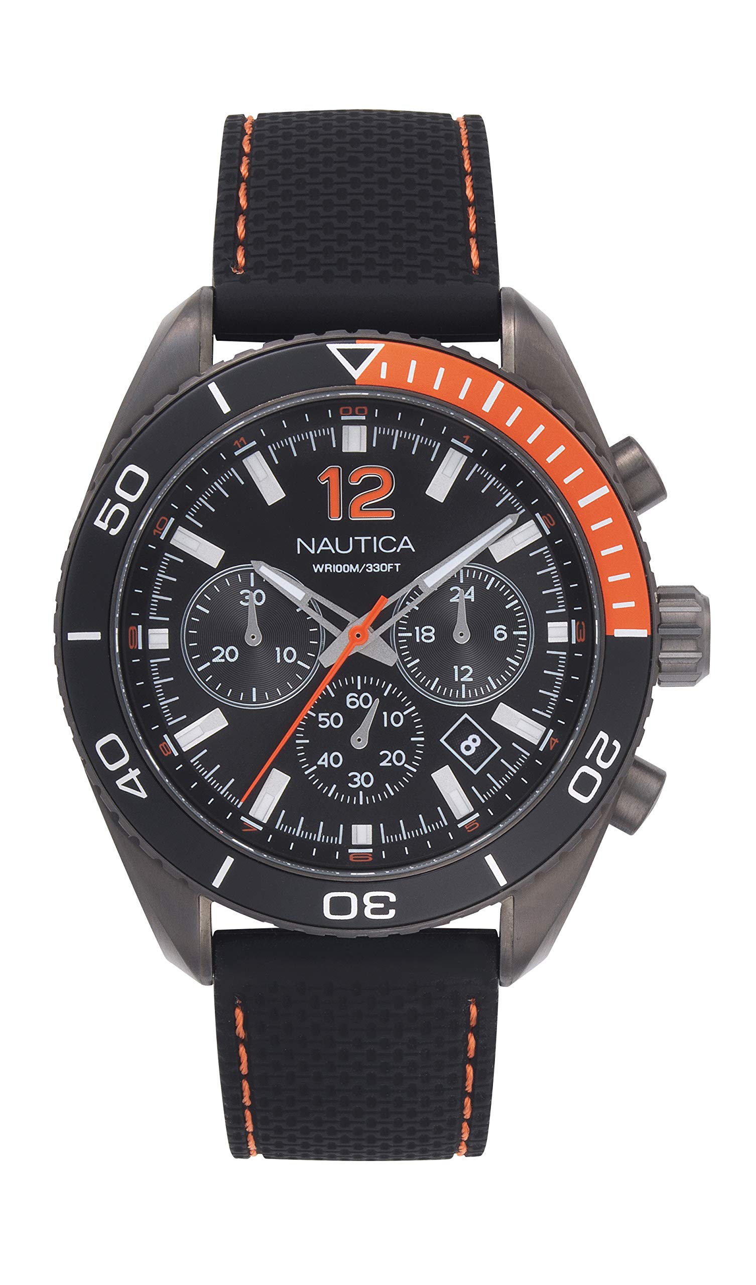 NAUTICA Analog Silver Dial Mens Watch-NAPKBN008 (B07H3RS9F1) Amazon Price History, Amazon Price Tracker