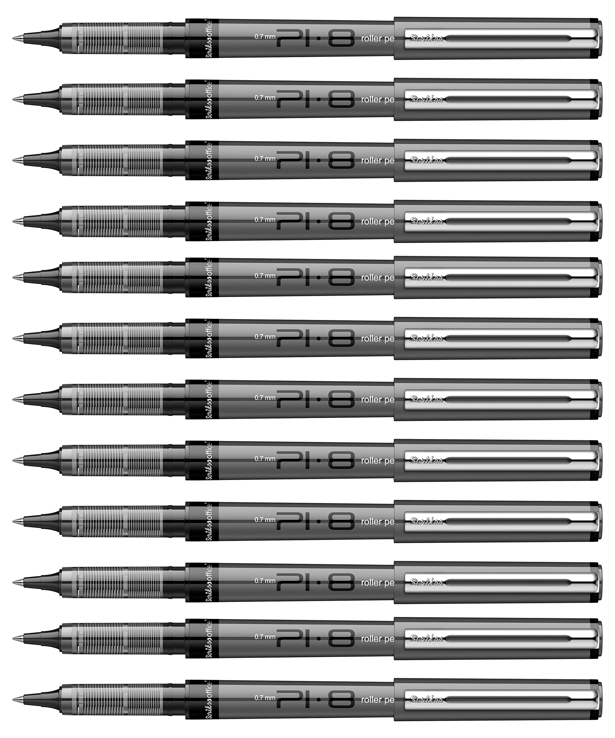 Scrikss Office Pi8 Roller 0.7 Mm Siyah 12'li Amb