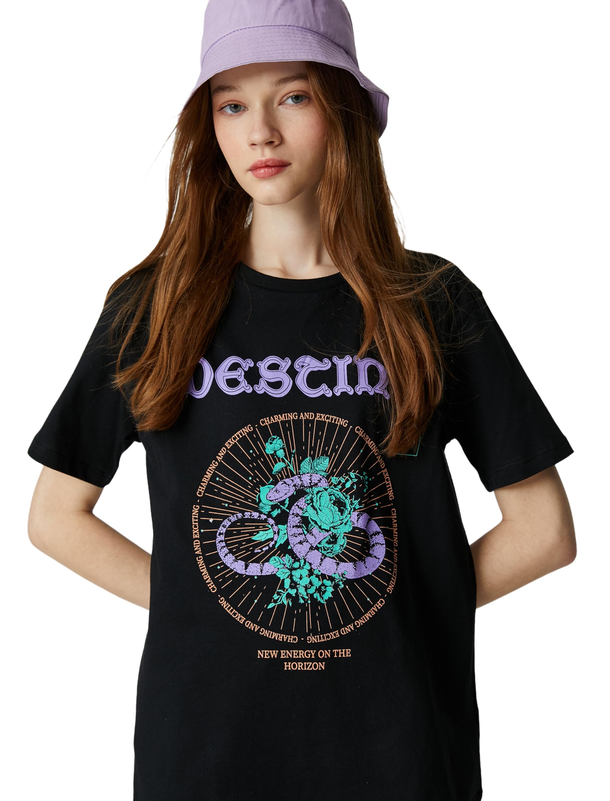 Koton T-Shirt - Black - Regular fit