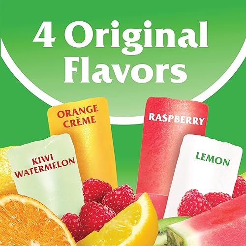 Miniatura 11 de Wyler's Paquete variado de helados italianos, originales y bayas y cerezas, barras de congelador de 1.5 onzas, 70