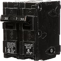 Siemens Q230 30-Amp Double Pole Type QP Circuit Breaker - 240V 10k AIC Plug-In for Reliable Home Protection