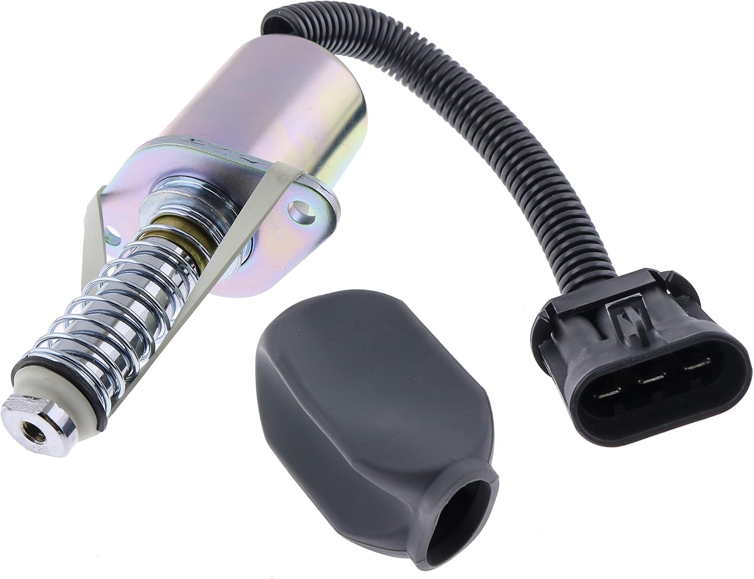 JEENDA 12V Fuel ShutOff Solenoid 6681513 6681512 for Bobcat Skid Steer 751 753 763 773 7753 853 853 863 873 883 953 325 328 331 334 337 341 5600 S150 S160 S175 S185 S205 S220 S250 S300 S450
