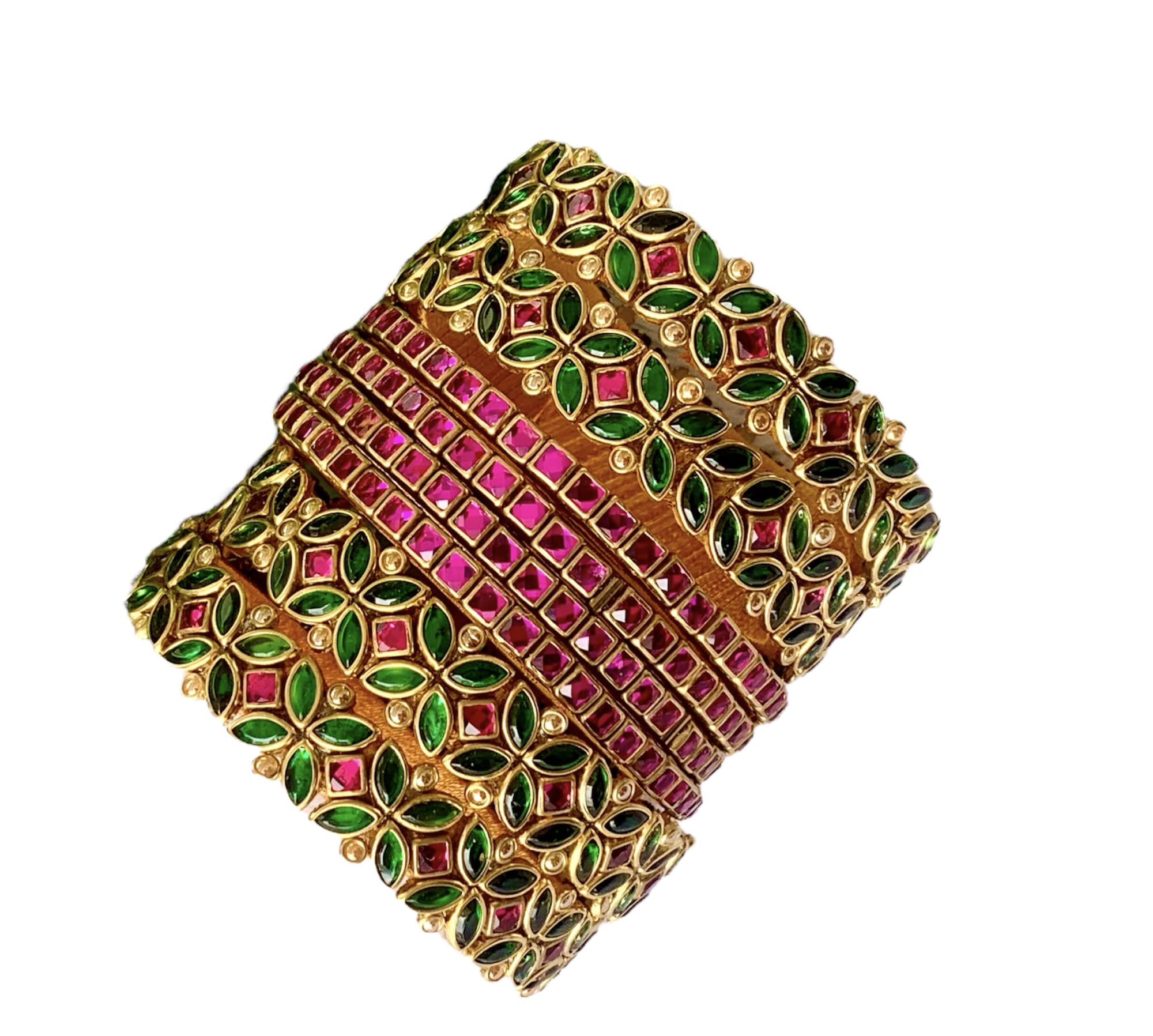 Silk thread Kundan bangles for women 2.6 (B0BH3VMKSN) Amazon Price History, Amazon Price Tracker
