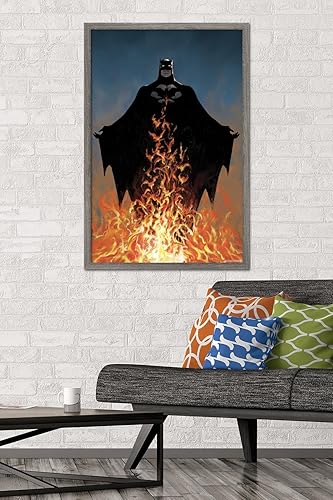 Miniatura 48 de Trends International DC Comics Batman - Póster de pared de fuego Versión con marco dorado
