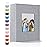 Artfeel Photo Album 4x6 with 100 Pockets,Slip-in Picture Albums,Linen Cover Memory Book with Front Window,White Page Vertical Photo Book for Wedding,Family,Anniversare,Baby,Vacation