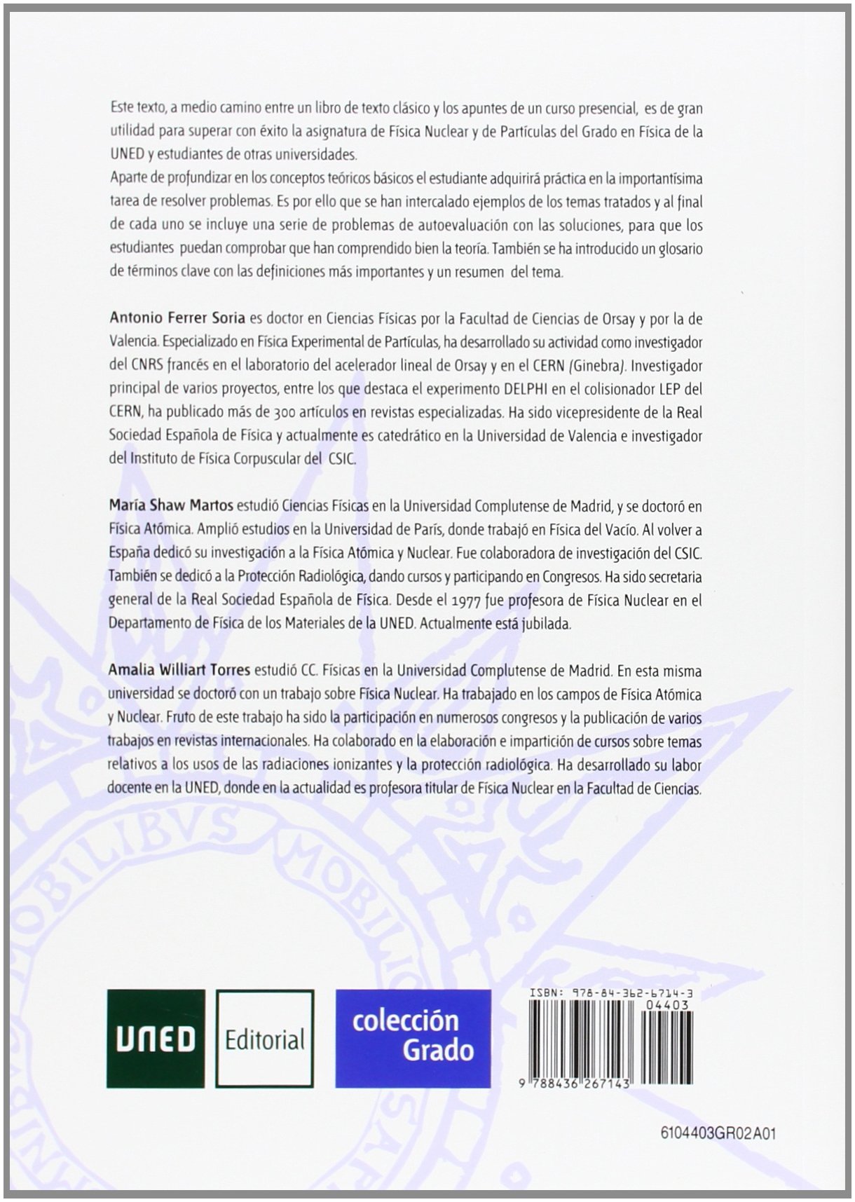 Física nuclear y de partículas (GRADO)