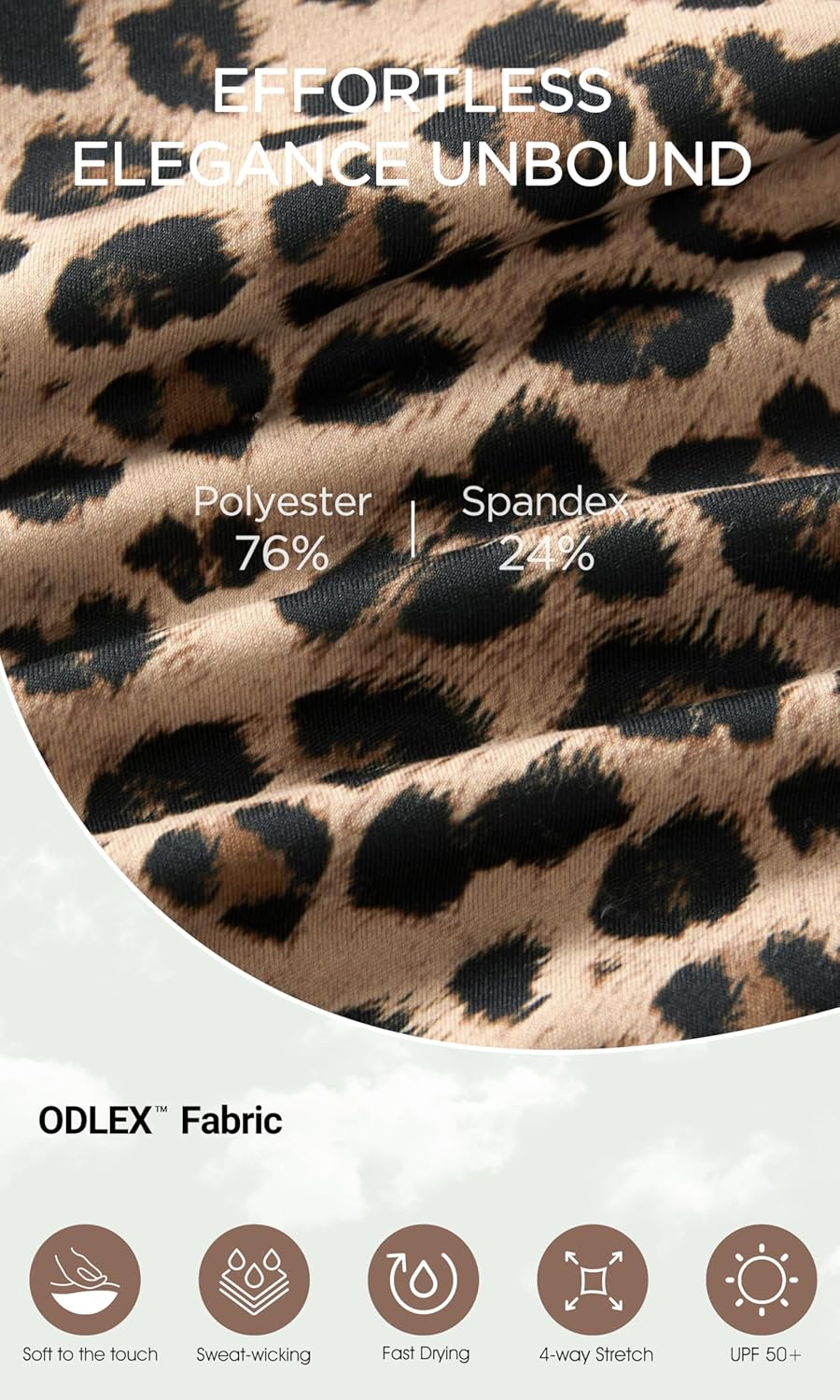 ODODOS Women's High Waisted Yoga Leggings with Pockets, Tummy Control Non See Through Workout Athletic Running Yoga Pants - Image 6