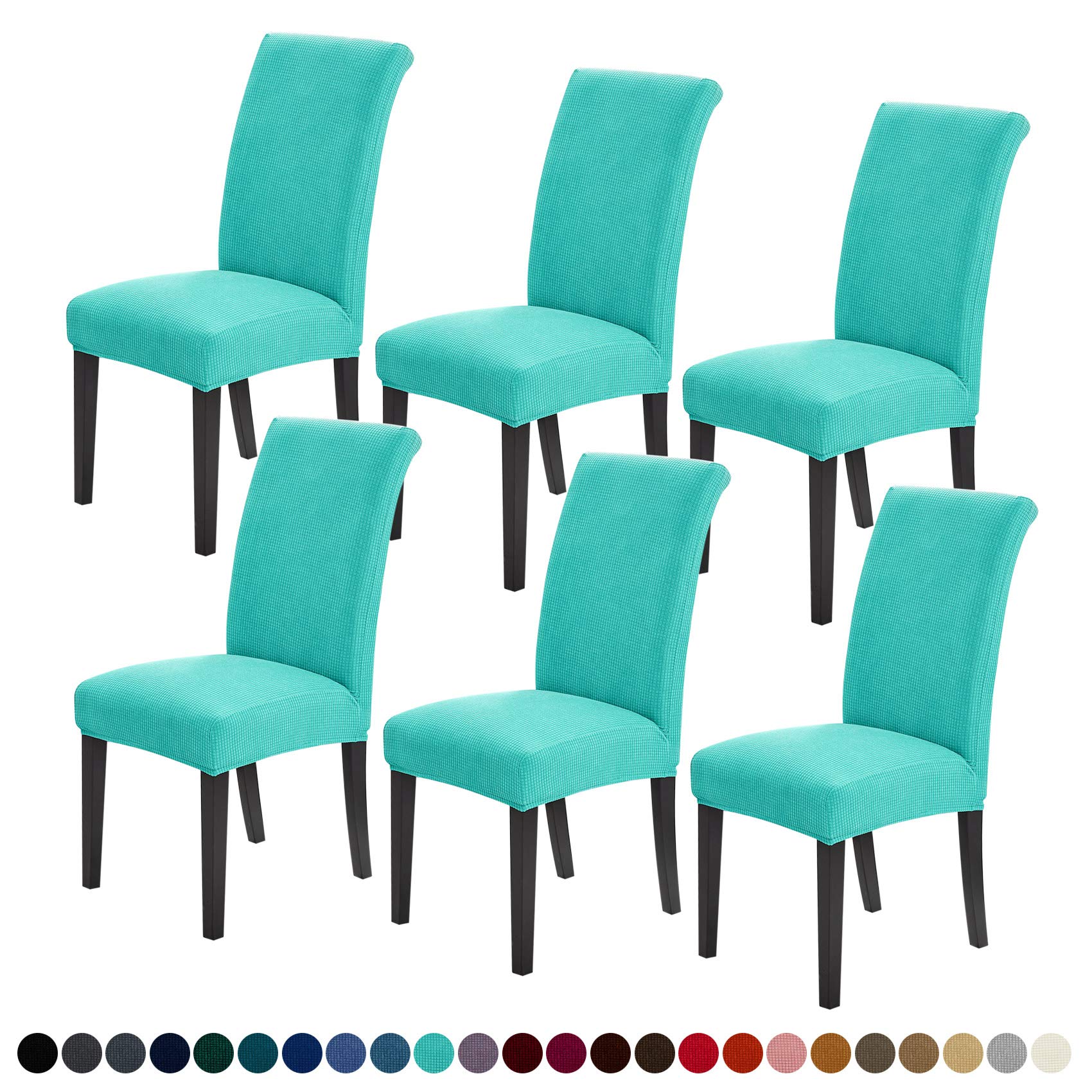 Joccun Chair Covers for Dining Room Set of 6