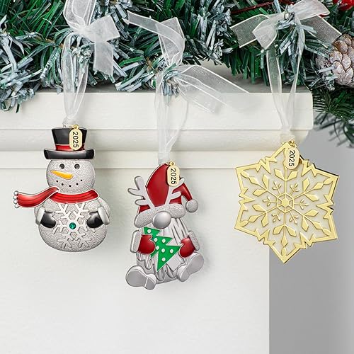 Miniatura 6 de Laraine Adornos para árbol de Navidad Colgante decorativo colgante de árbol de coche, regalo de vacaciones, decoración del hogar (muñeco de nieve