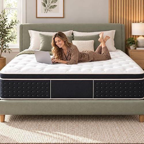 King Hybrid Mattress 12英寸中硬床垫