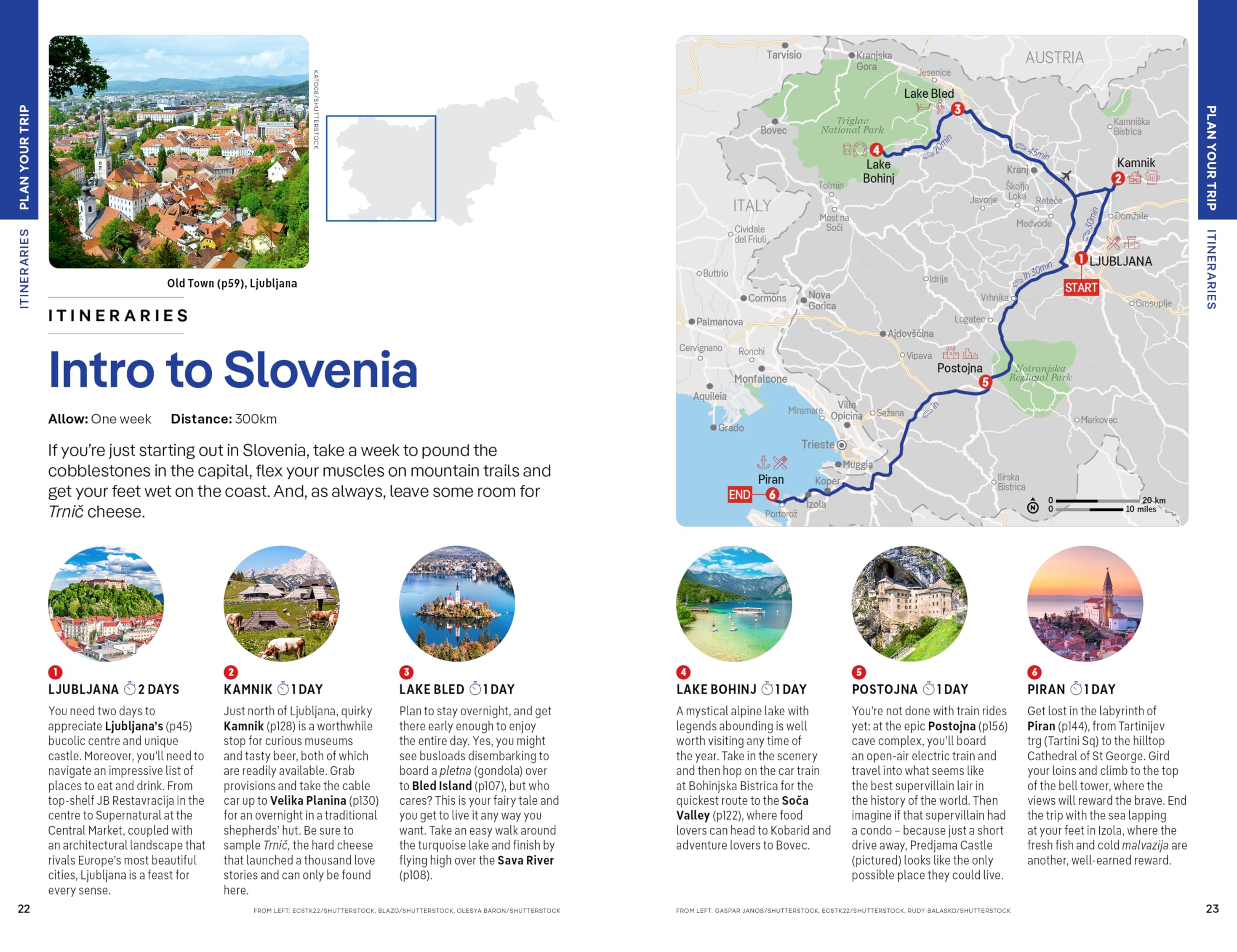 Slovenia 12ed -anglais-: Plan the Trip of a Lifetime | Detailed Itineraries & Maps | Insider Tips | Covers Ljubljana, Lake Bled, Julian Alps and more