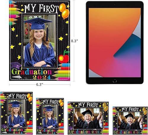 Miniatura 4 de FaCraft Prek - Marco de fotos de graduación preescolar para jardín de infantes, marco de fotos de primera graduación para niños, marco de fotos de