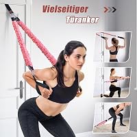 ALongSong Ellenállásos Gumiszalag Szett 6 db Fitnesz Erősítéshez Otthoni Edzéshez 6