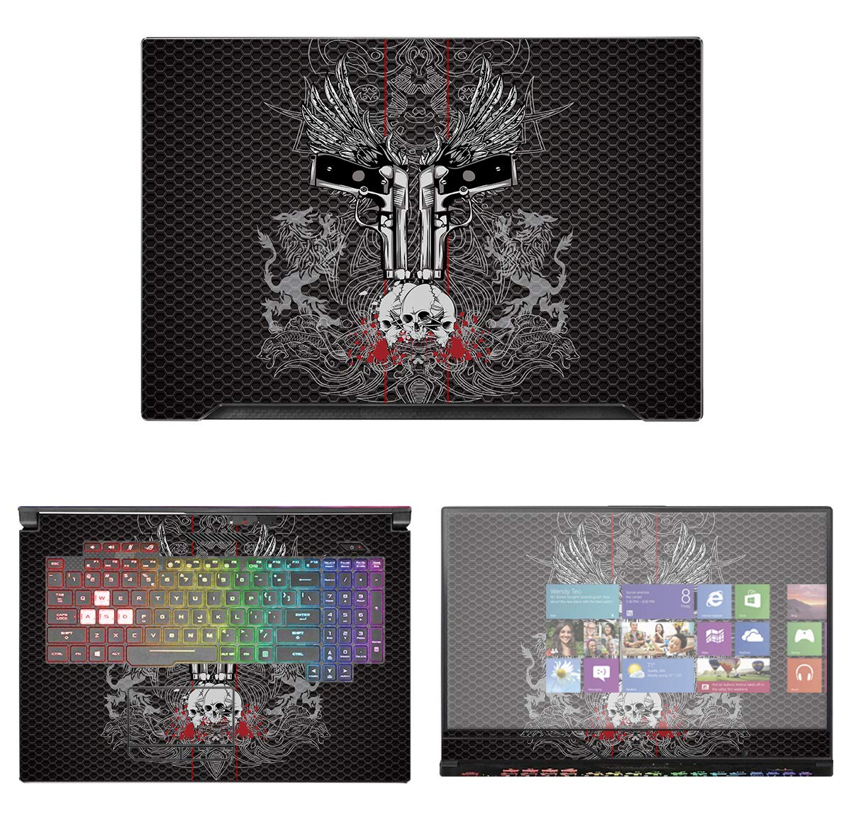 Adesivo Skin Per Notebook ASUS ROG Strix SCAR 18 G834J G814J E Altri Modelli