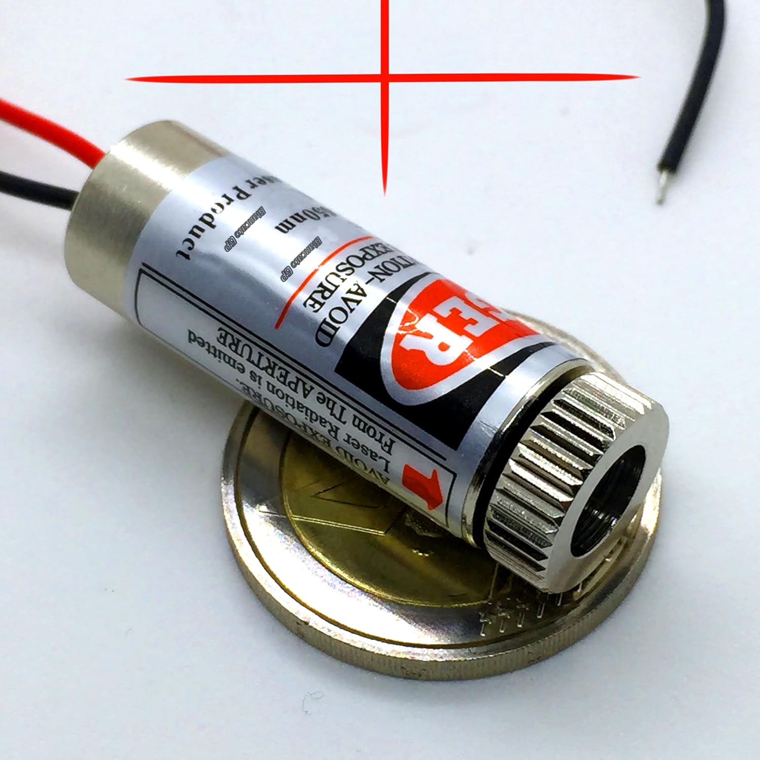 BlancatoGP® 650nm Red Cross-Line Laser Module, Precision Positioning ...
