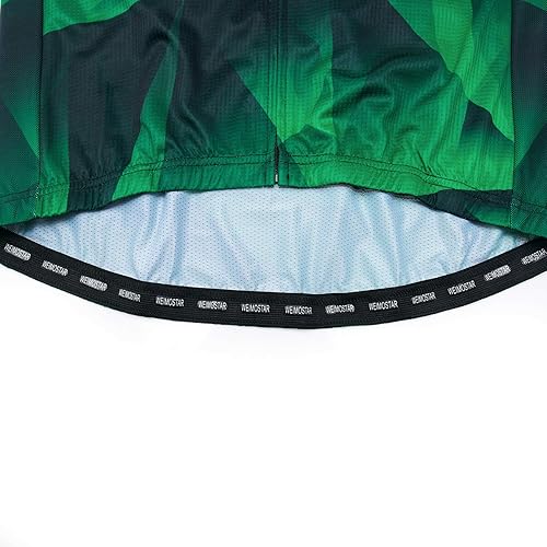 Vista 119 de Hotlion Verano Ciclismo Jersey Hombres Mountain Bike Jersey Secado rápido Bicicleta Camisa Manga Corta Ciclismo Ropa