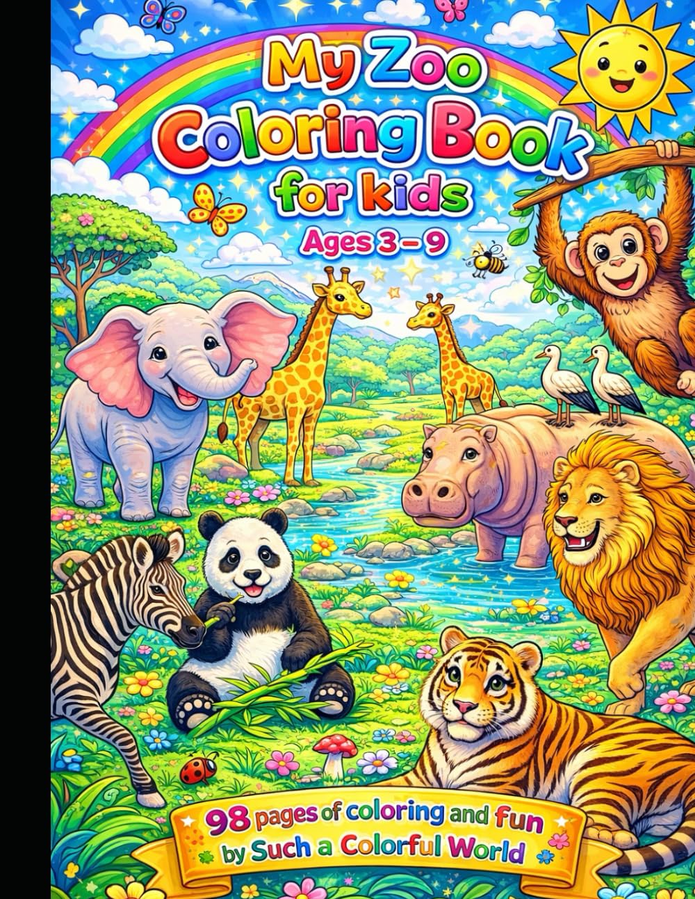My Zoo - Coloring Book for Kids