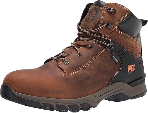 Timberland PRO Botas industriales impermeables Hypercharge de 6 pulgadas con punta suave para hombre