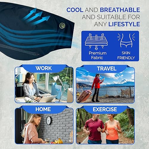 Miniatura 5 de Ostomy Belt Tessa Grey - Fundas para bolsa de ostomía de alta calidad, tela transpirable, funda para bolsa de colostomía para hombres y mujeres