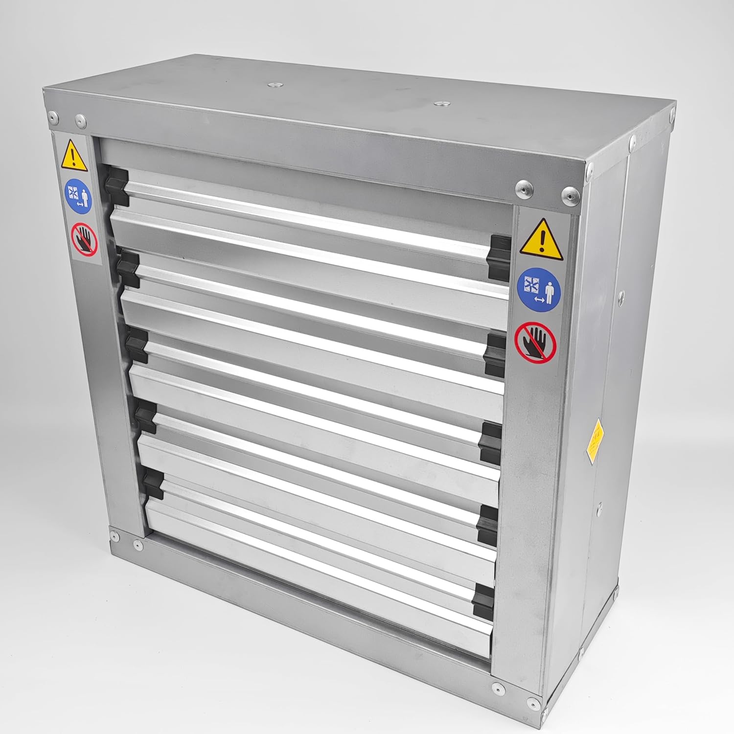 24" Wall Mounted Exhaust Fan - Variable Speed -Automatic Shutter - Vent Fan For Home Attic, Shed, or Garage Ventilation, 4390 CFM, 6180 SQF Coverage Area, New Version