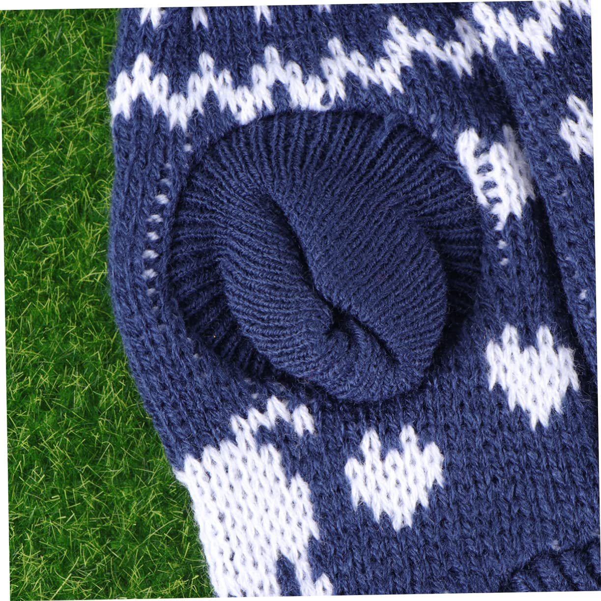 minkissy 3stücke Weihnachtlicher Hundepullover Für Kleine Hunde Dehnbarer Winterpullover Mit Schneeflocken Und Rentierdesign Für Festliche Anlässe Blau