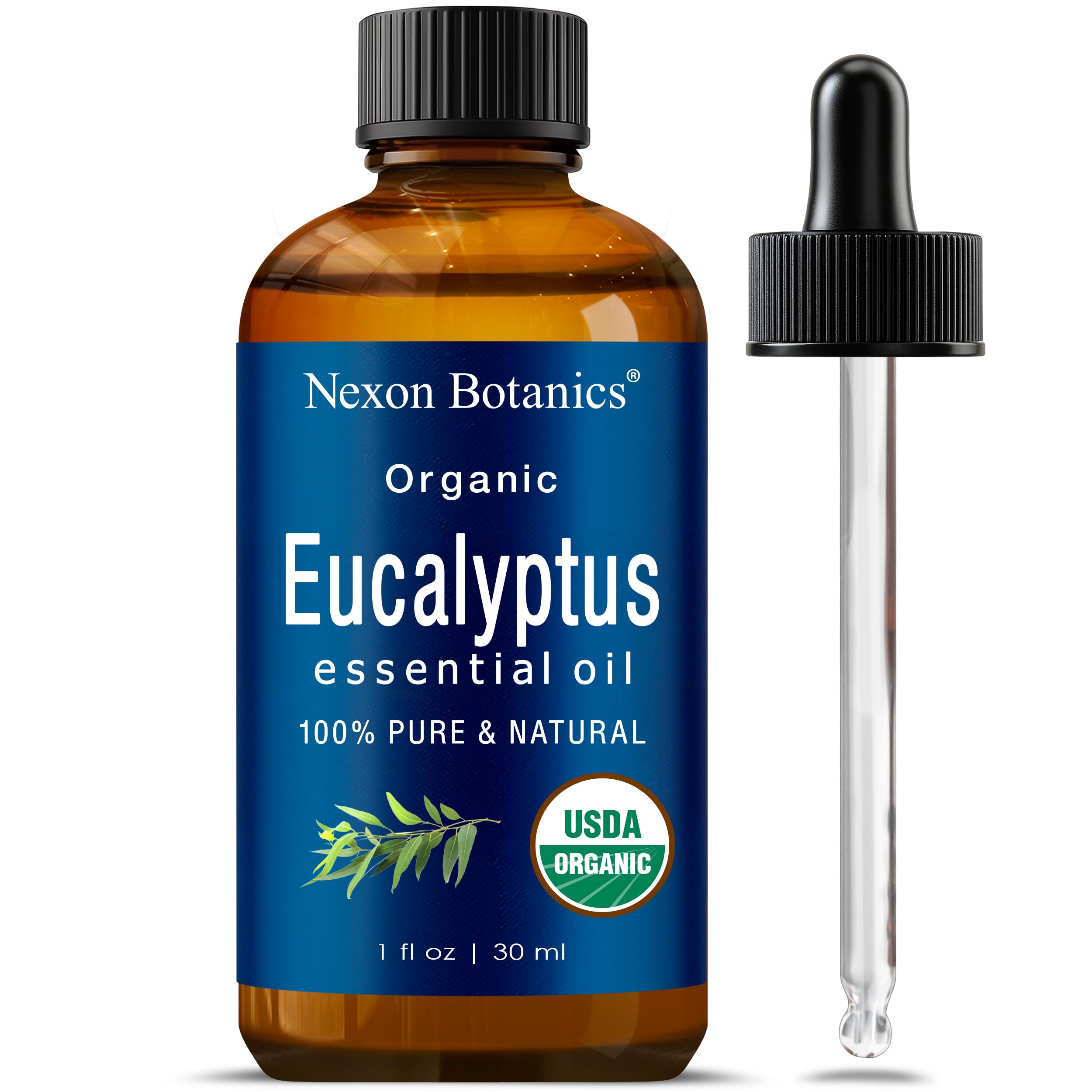 Amazon.com: Organic Eucalyptus Essential Oil 30 ml - Pure, Natural