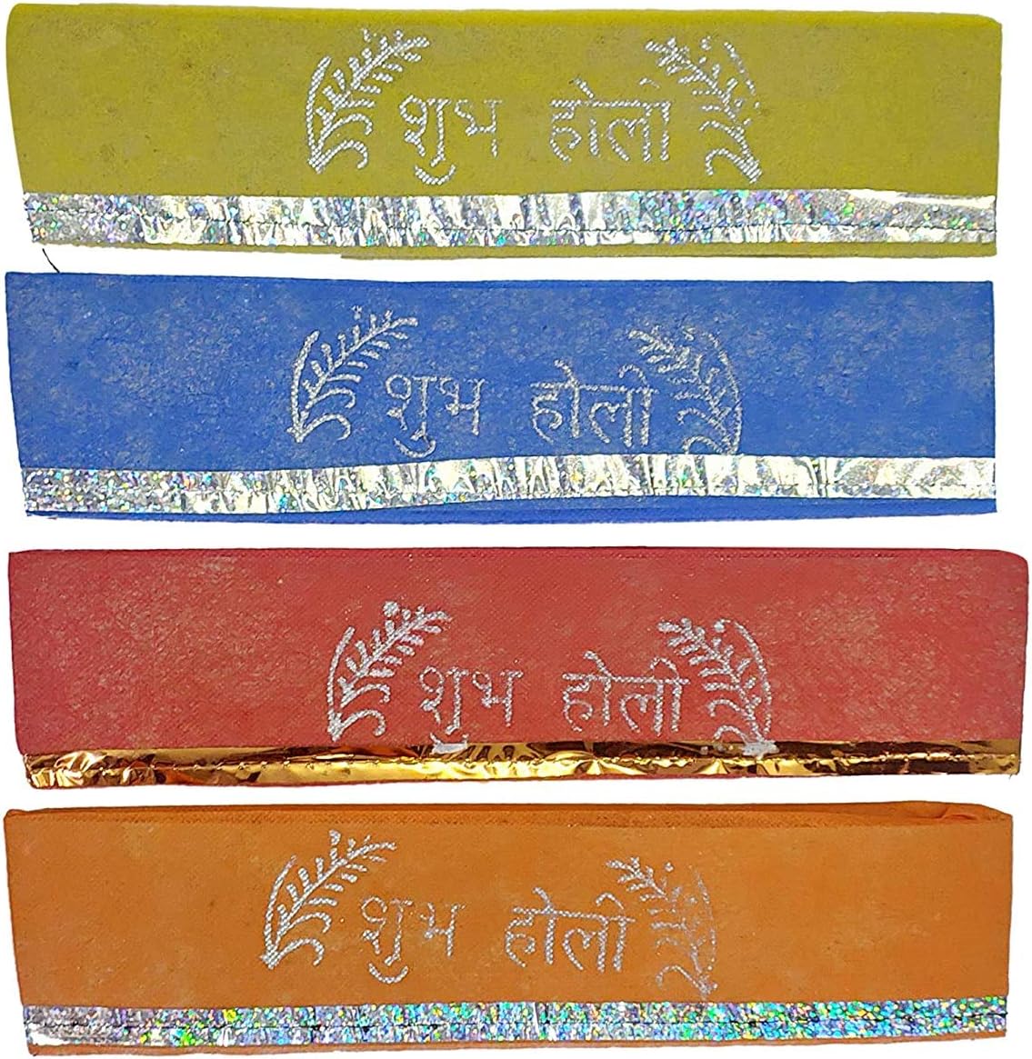 Kreations Pack of 24 Beautiful Fancy Colorful Subh Holi Function Festive Hat Cap for Men & Women Multicolour