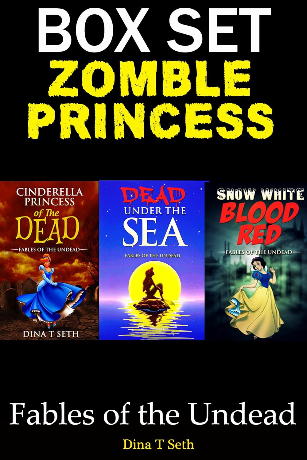 Amazon Zombie Kids Books Princess Zombie BOX SET ( zombie books fiction,zombie books for