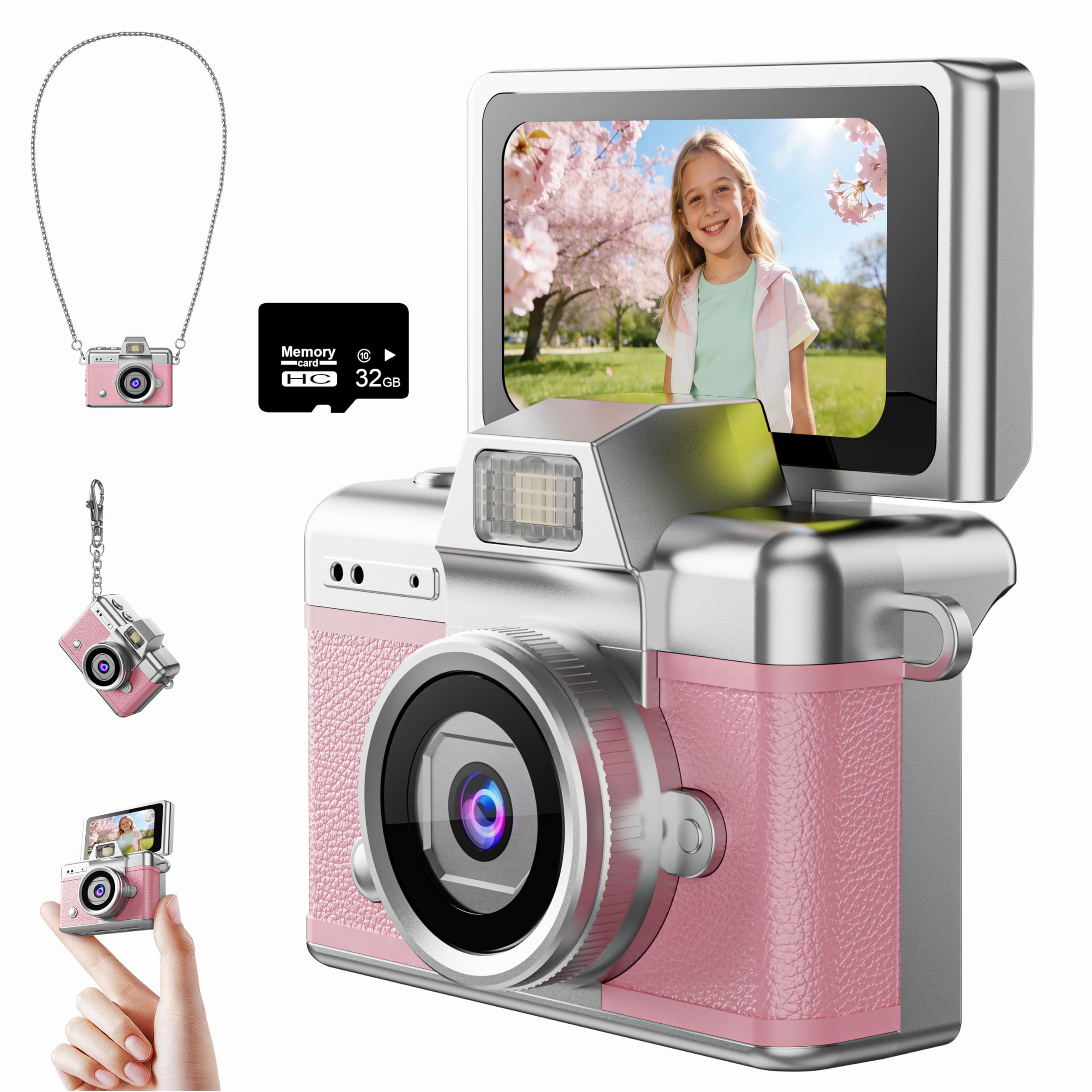 Amazon.com : ETODBUWS Mini Keychain Camera, 1080P Digital Camera