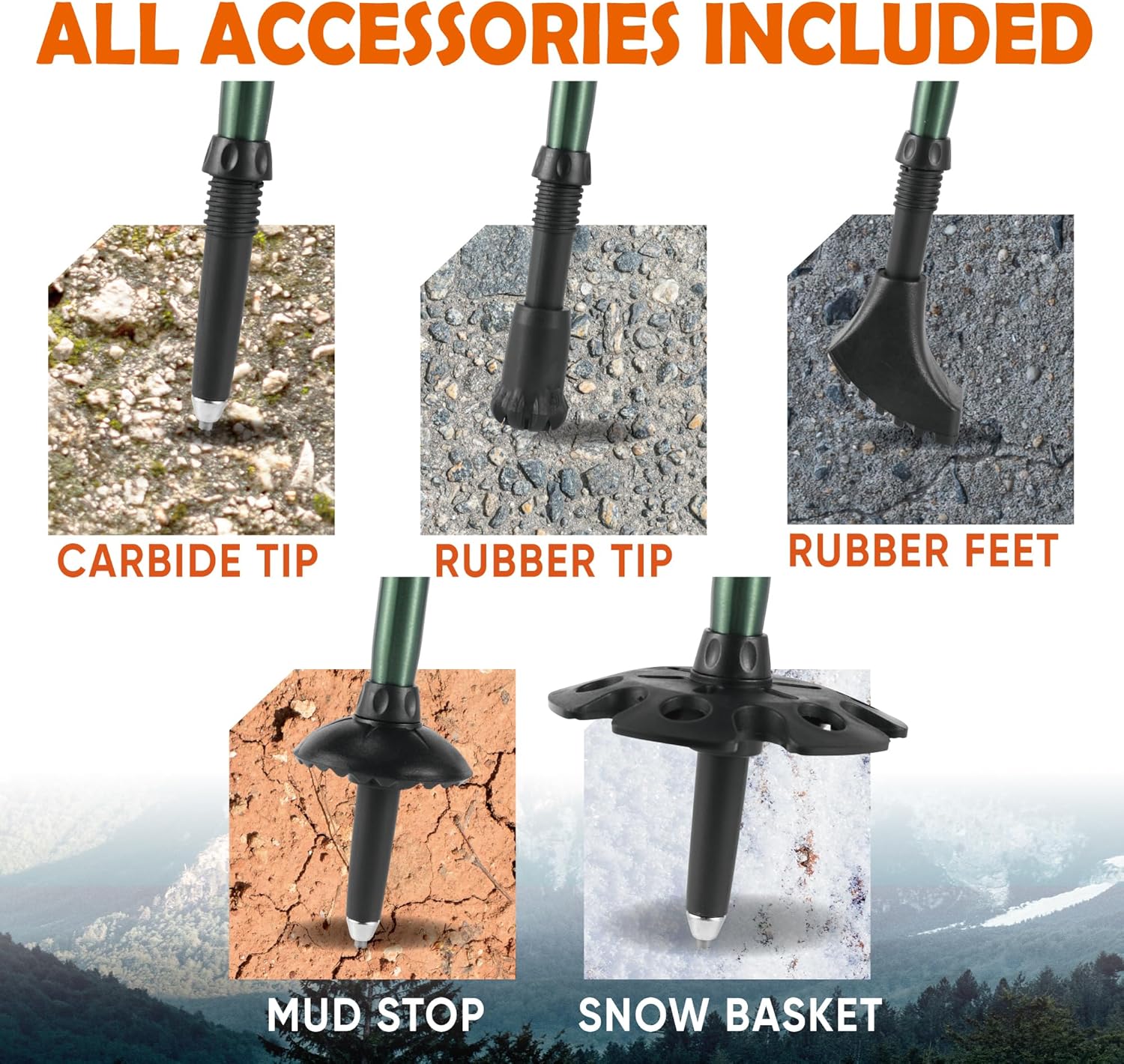 Trekology Trek-Z Hiking & Trekking Poles with 30L Waterproof Lightweight Daypack Backpack & Collapsible Trek-Z Aluminum Trekking Poles Set (2pc) for Men, Women, Seniors – Compact, Travel-Ready Gear