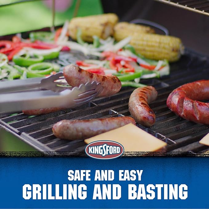 Set de 3 herramientas BBQ de acero inoxidable Kingsford miniatura 3