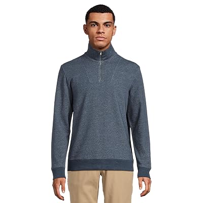 Vince Mock Neck Quarter Zip Men