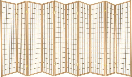 Miniatura 21 de Legacy Decor - Separador de habitación, de e 3, 4, 6, 5, 8 paneles de habitación, estilo Shoji, de 6 pies alto, Madera, Blanco Blanco,Negro