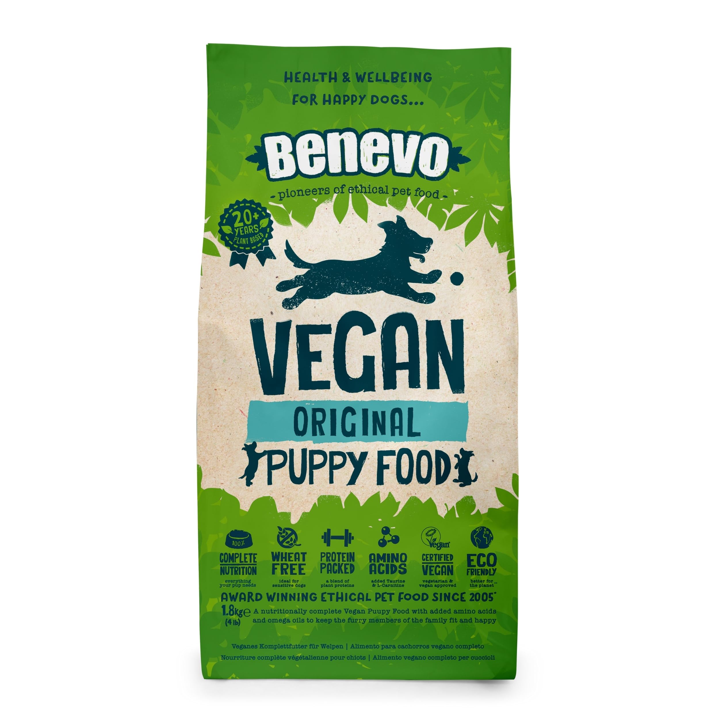 Benevo Vegetarian/Vegan Puppy Food 2kg