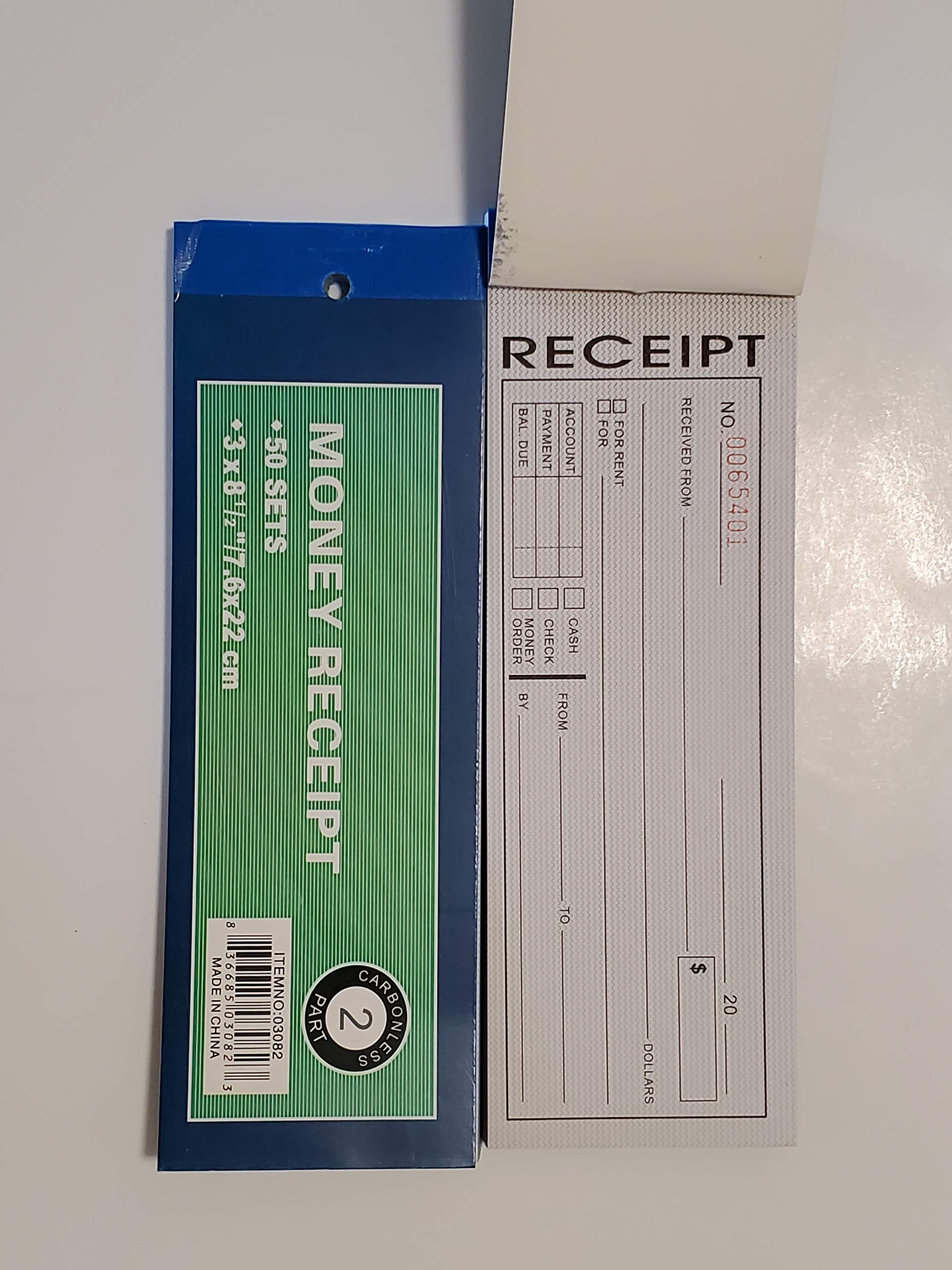 Buy Cotton Fly 10 Pack Cash Money & Rent Receipt Book, Receipt Invoice Book Carbonless Copy