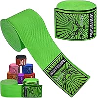 Vista 16 de BEAST RAGE Vendas para manos de boxeo para MMA Kickboxing, muñequeras profesionales para adultos de 180" con banda elástica semi-elástica, guantes