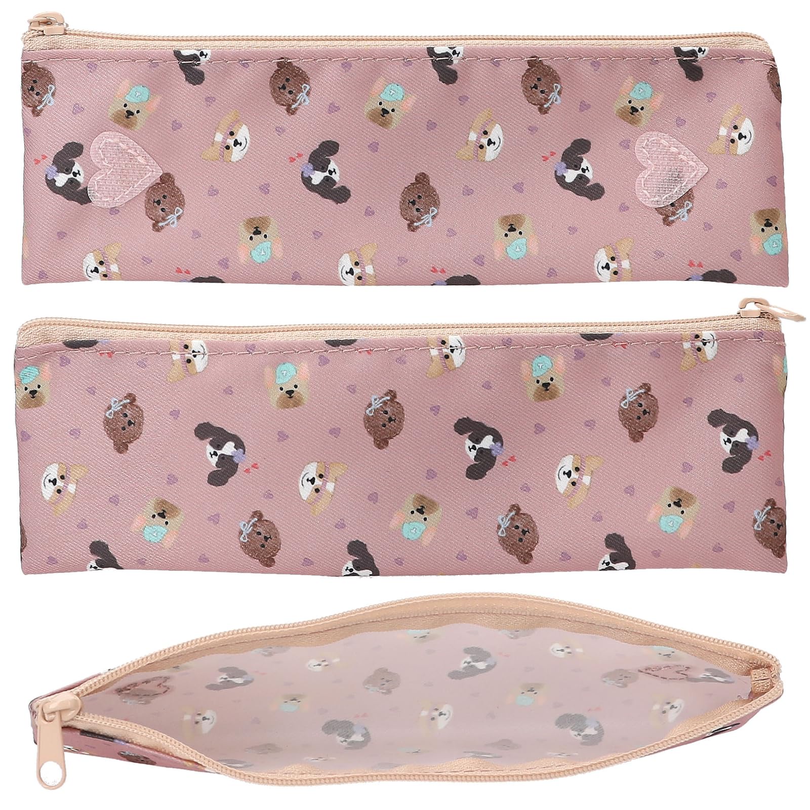 Depesche TOPModel etui 3-vaks - schoolspullen etui meisjes