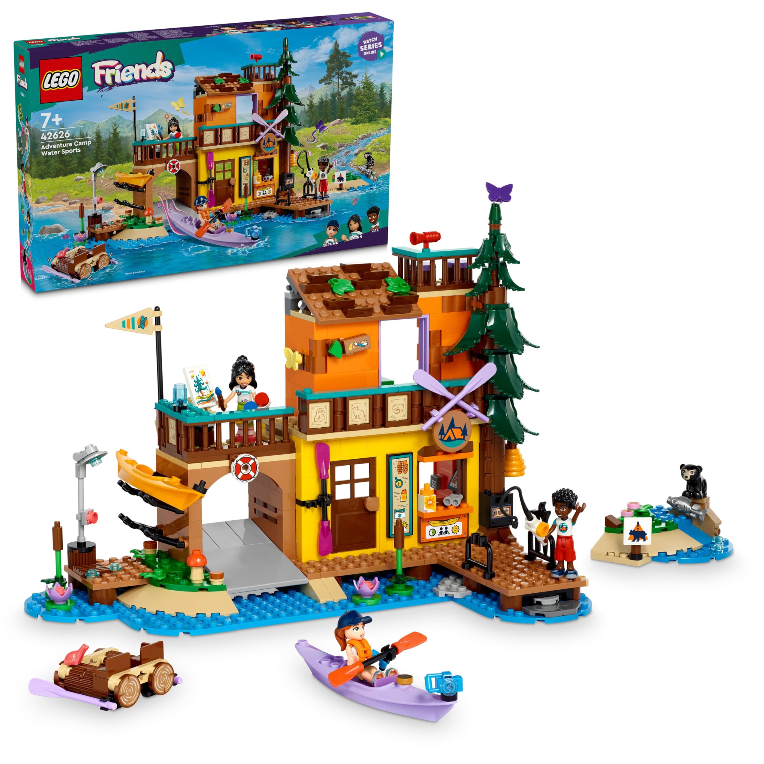 Sponsored Ad - LEGO Friends Adventure Camp Water Sports Building Toy 42626 Building Blocks Toys for 7+ Gift for Boys and Girls