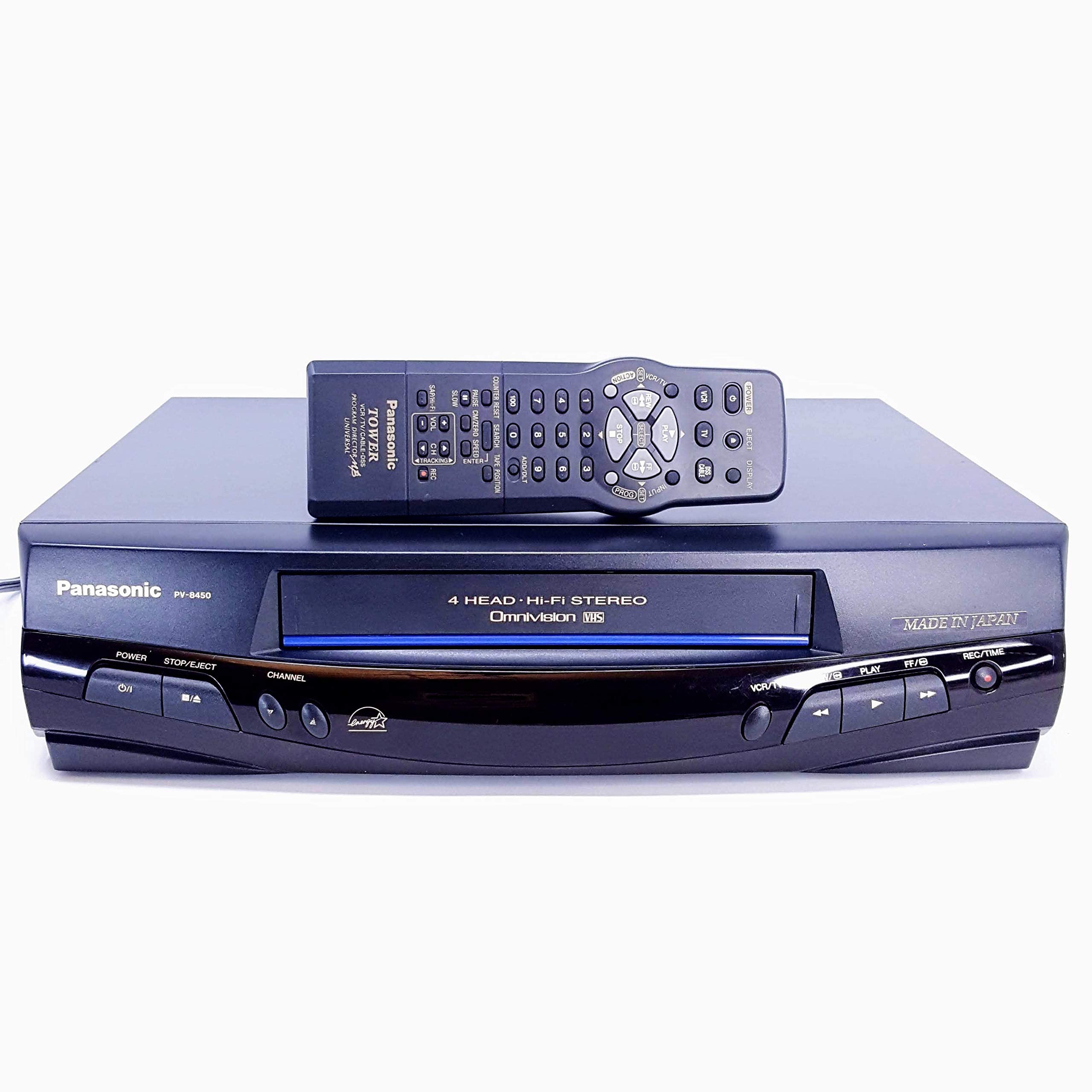 Panasonic Panthers ピステ Amazon.com: Panasonic PV-8450 Video Cassette Recorder