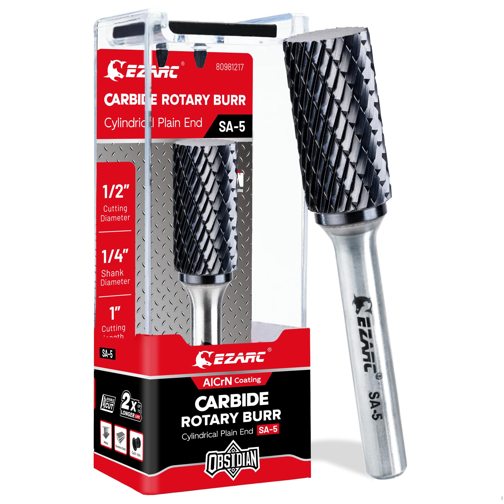 EZARC AlCrN Carbide Rotary Burr Bit (Pro)