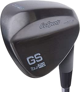 GoSports Tour Pro Golf Wedges  52 Gap Wedge, 56 Sand Wedge and 60 Lob Wedge in Satin or Black Finish (Right Handed)