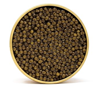 Beluga Kaluga Hybrid Caviar Premium Grade A Sturgeon Roe 3.5oz