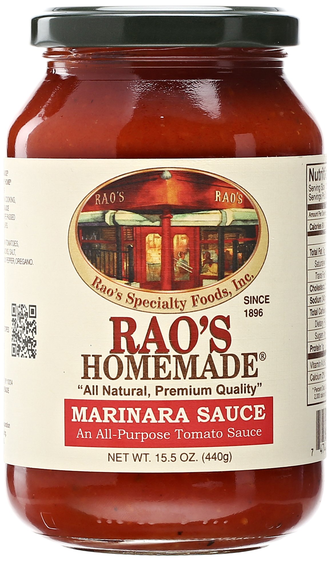 Raos Sauce Marinara 15.5OZ