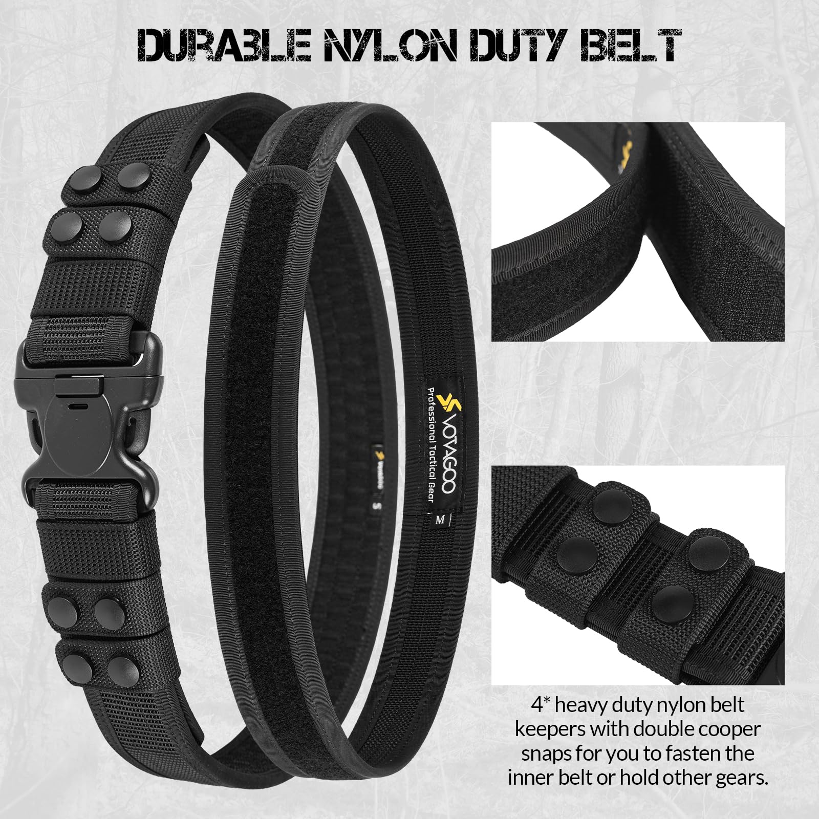 Duty Belt Cintura Uomo