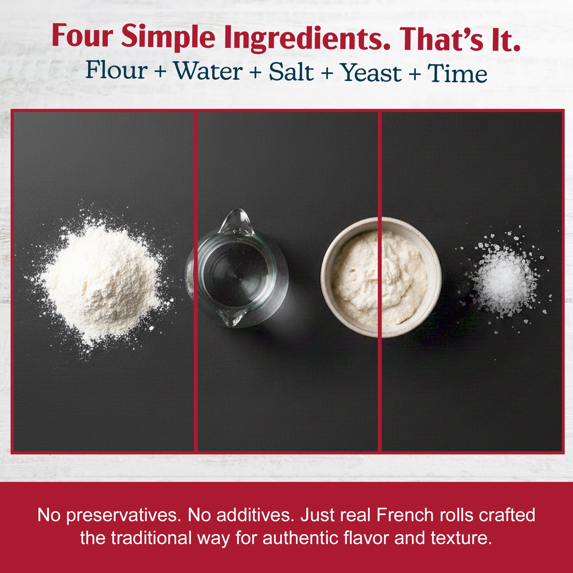 La Brea Dinner Rolls French Take Bake 6 Count 12 Ounce — view 5