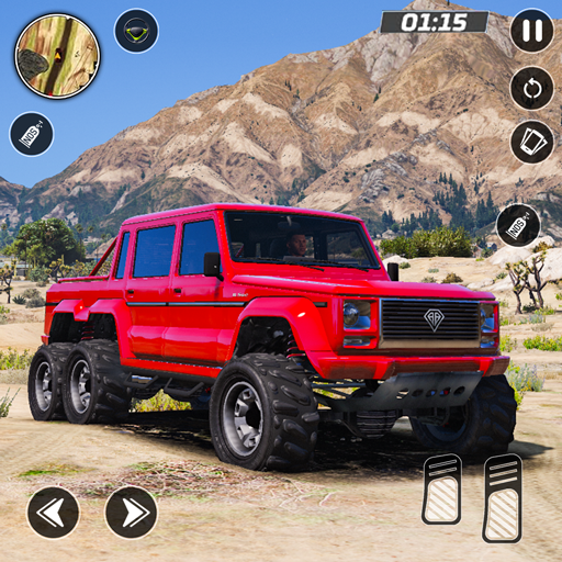 l Offroad Car Driving Auto Track Racing Game - Open World Mud Race 3D