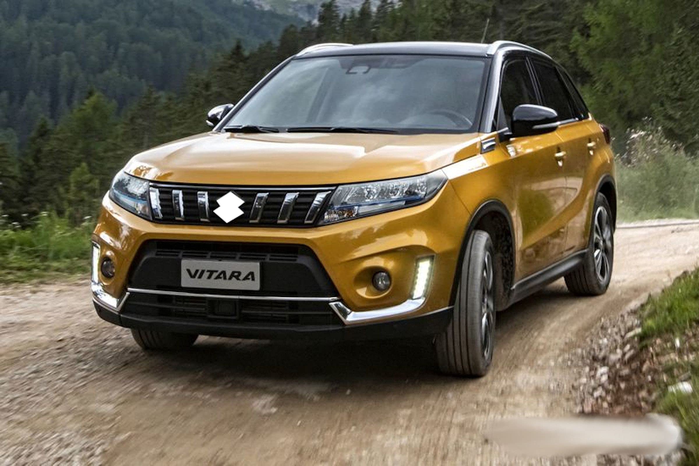 F35B - 433005 - Tappeto in Gomma su Misura per Bagagliaio Auto Compatibile con Vitara dal 2015-, Restyling dal 2018-, Hybrid dal 2019-, (Posizione baule superiore)