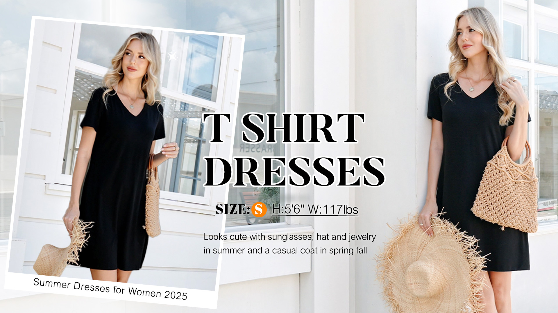 types of dress fits Fit and Flare Knit Dress main image 1