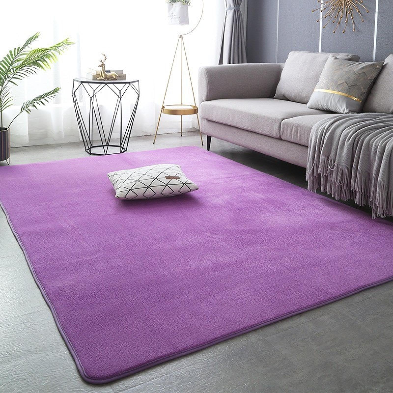 Tapis en velours corail 120x160 tapis de jeu et coussin de balcon